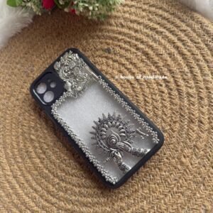 Krishna Flute Silver Case