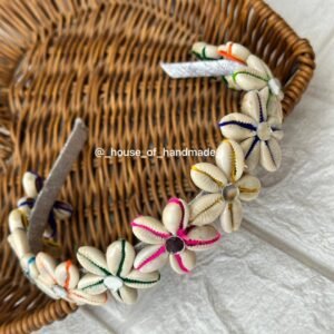 Shell Flower Headband
