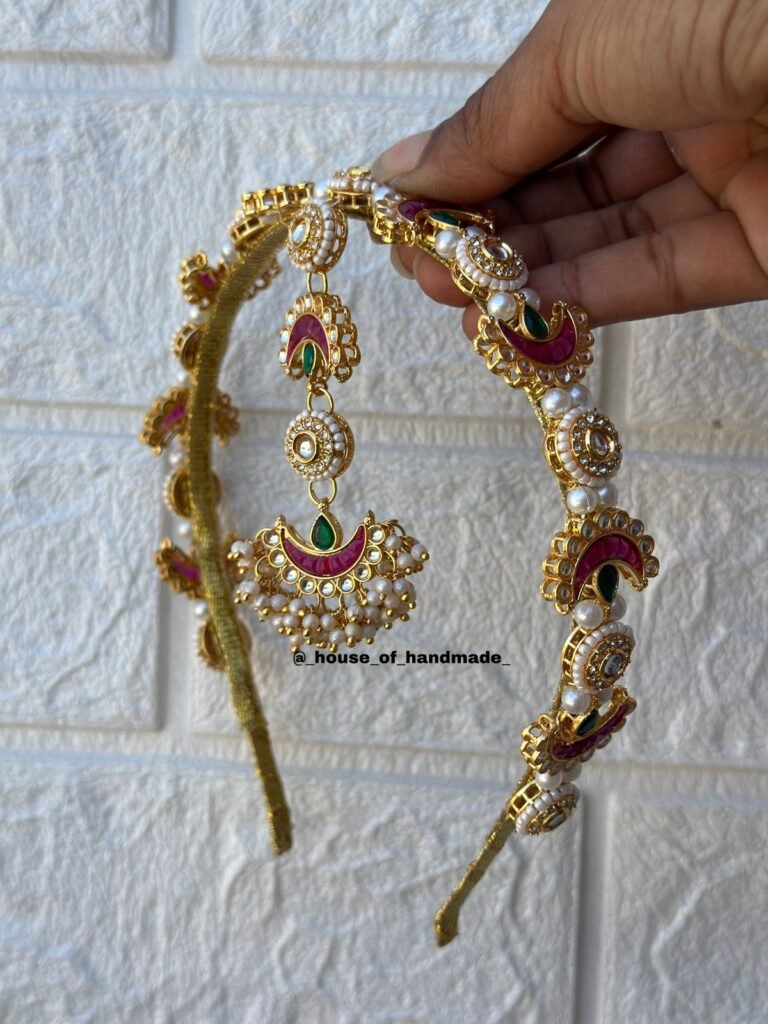 10 3 Add Sparkle to Every Occasion with Our Stunning Kundan Hairband