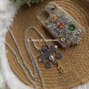 Ethnic Handmade Phone Case Cover with Charms