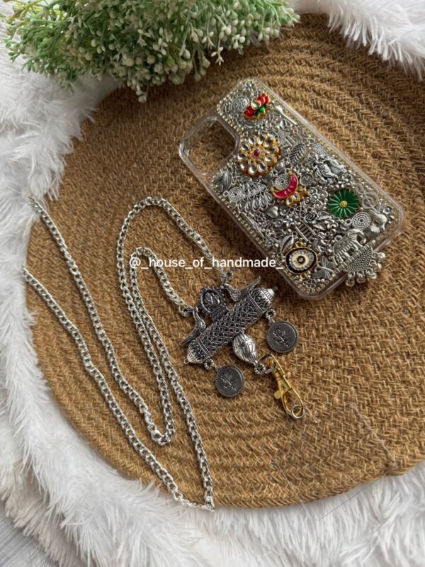 Ethnic Handmade Phone Case Cover with Charms