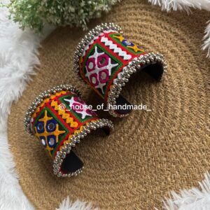 Embroidered Ethnic Handcuffs – Festive & Bridal Wear