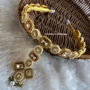 Luxury Handmade Kundan Hairband