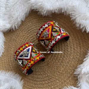 Gawthi Kada with oxidise charms and ghunghru