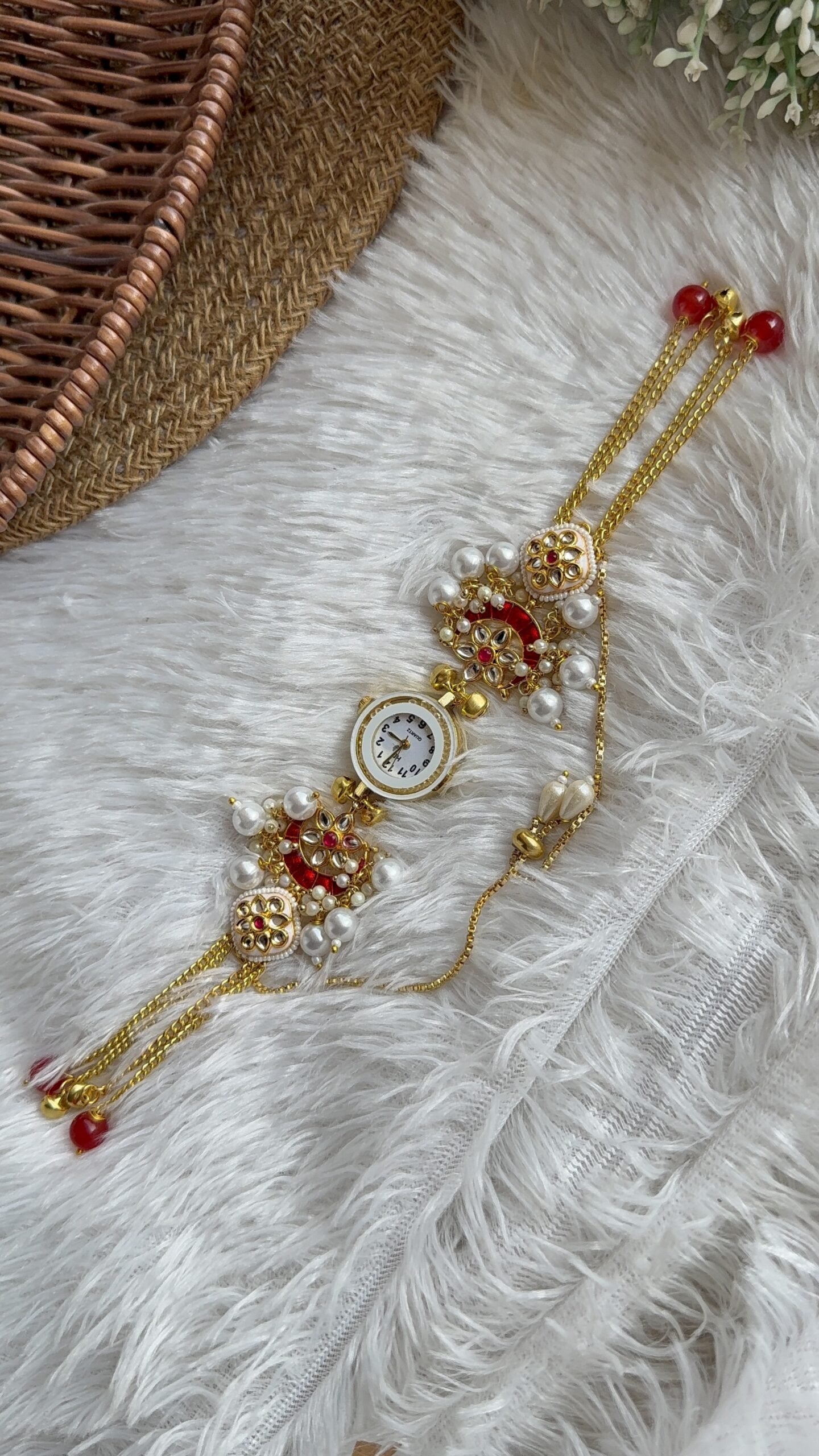 6C5A4CF2 28CB 497E BF63 BE8218CA9610 scaled Red moon Kashmiri watch with hanging Red moon Kashmiri watch with hanging